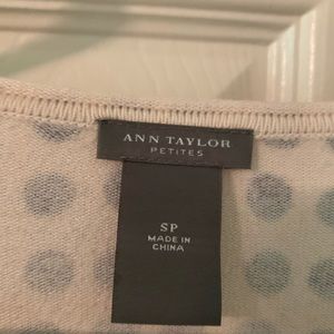 Cashmere blend sweater. Rhinestone buttons. Classy